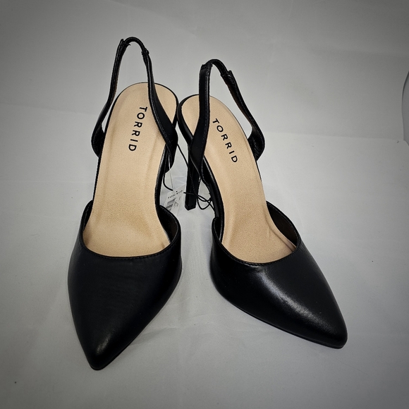 Pointed Toe Slingback Heel(WW) - Picture 6 of 7